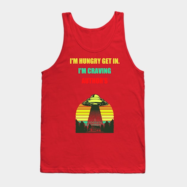 Funny UFO holiday shirt Tank Top by Retro_Design_Threadz